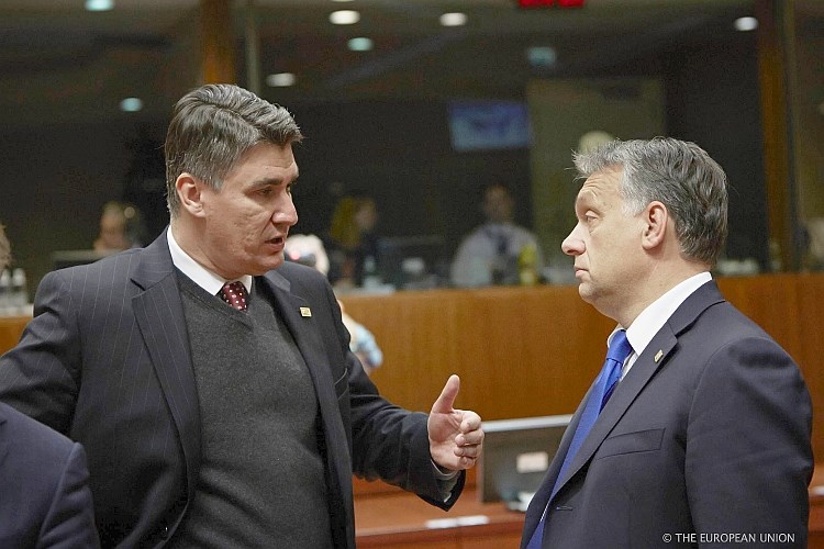 Slika /Vijesti/2014/Listopad/24 listopad/Mr Zoran MILANOVIC, Croatian Prime Minister; Mr Viktor ORBAN, Hungarian Prime Minister..jpg
